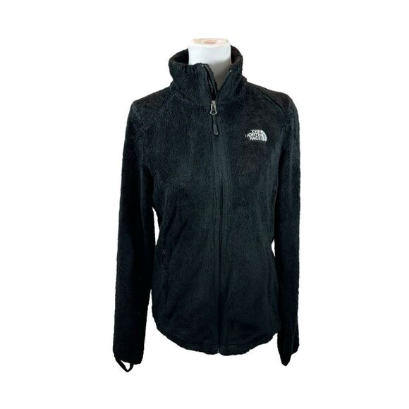 Ladies The North Face Osito Black Fleece Full Zip Jacket Size Small - Picture 1 of 12